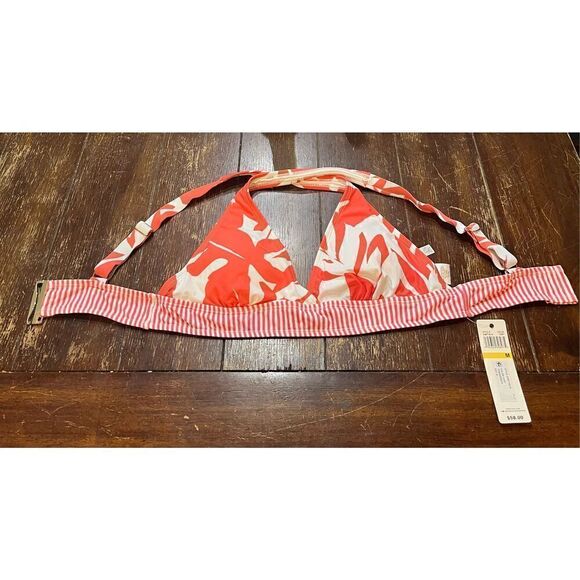 Anne Cole Bikini V Neck Cross Back Bikini Top - Picture 3 of 6